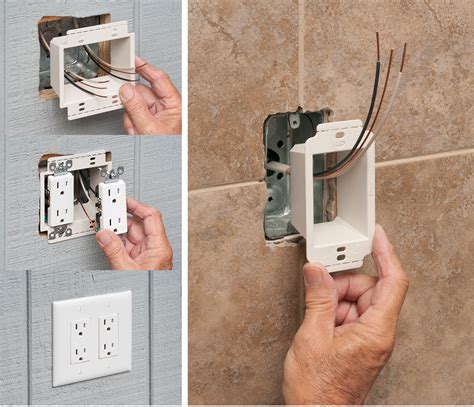 extend a electrical box|lowe's outlet box extender.